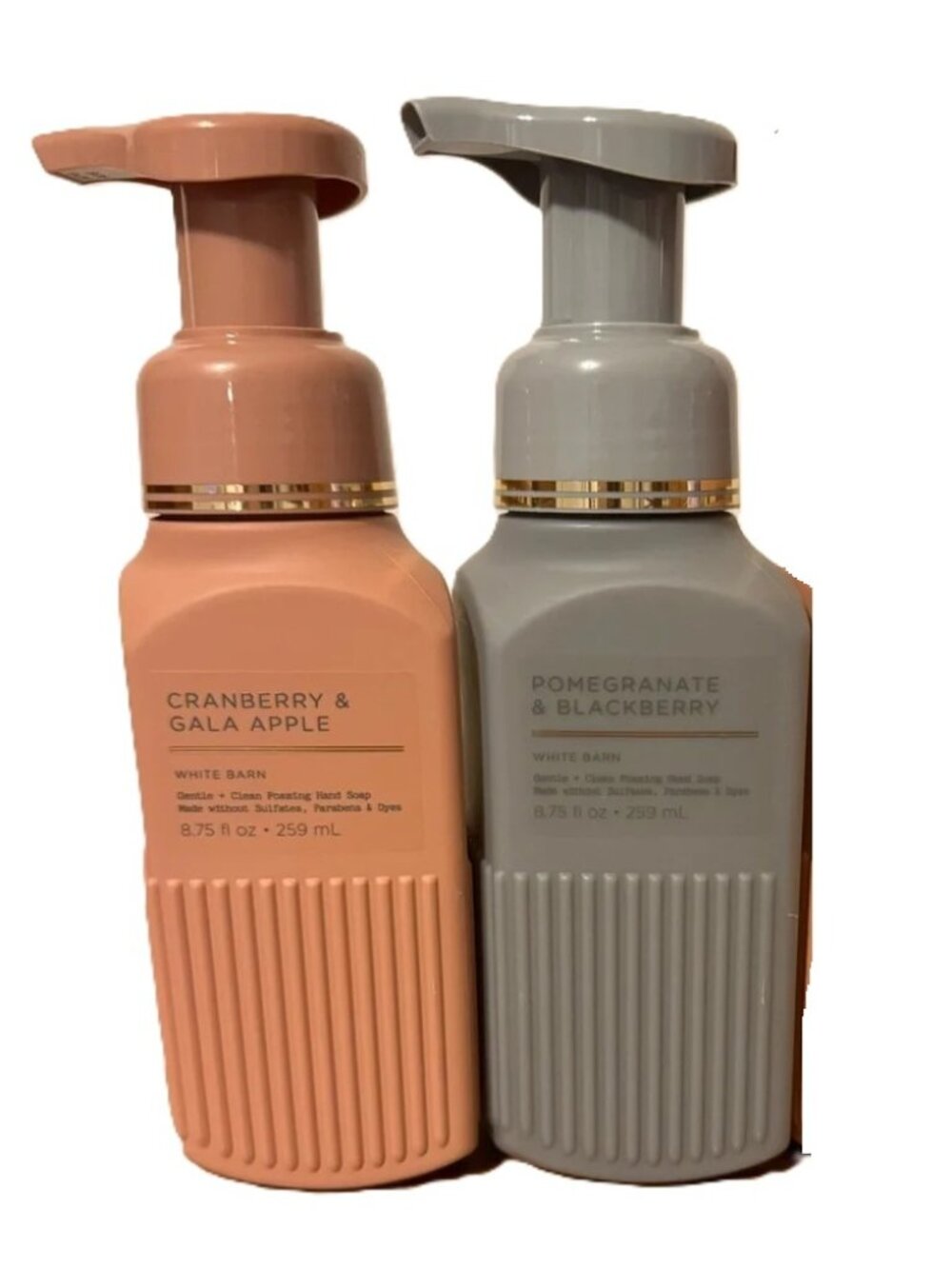 Bath and Body Works Pomegranate Blackberry & Cranberry Gala Apple Hand Soap x 2